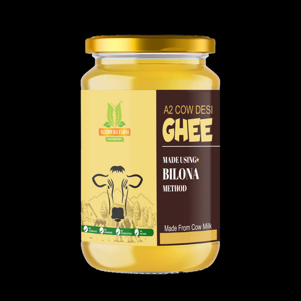 A2 Cow Desi Ghee - Made Using Traditional Bilona Method
