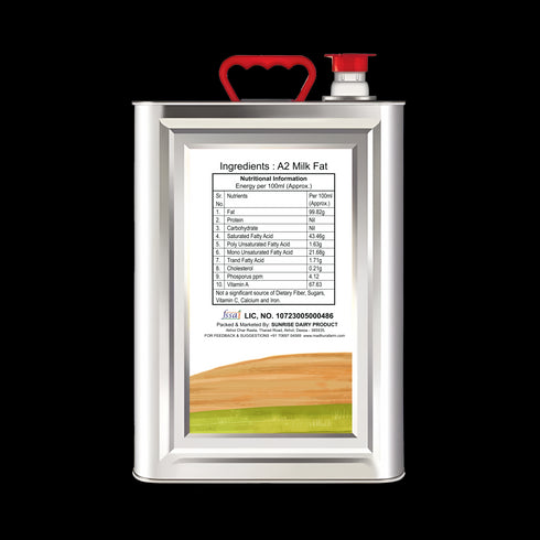 A2 Cow Desi Ghee - Made Using Traditional Bilona Method